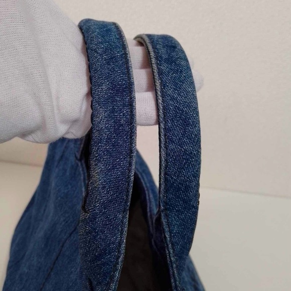 100% AUTHENTIC Prada Canapa Avio Demin - Picture 6 of 14